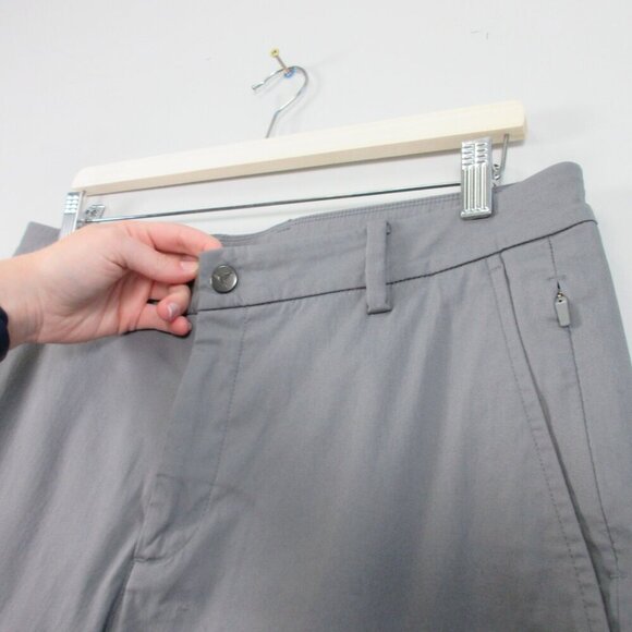 Birddogs Men's Pants 34X30 Grey For Your Boomstick Cotton Chino Performance 416 - Picture 5 of 11